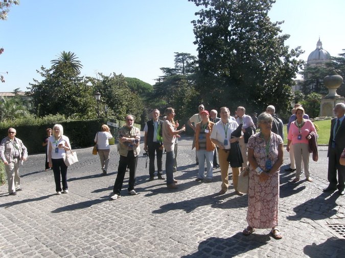 3° raduno a Roma - 23-25 settembre 2013 - 2° giorno - foto___045 - Visita ai Giardini Vaticani